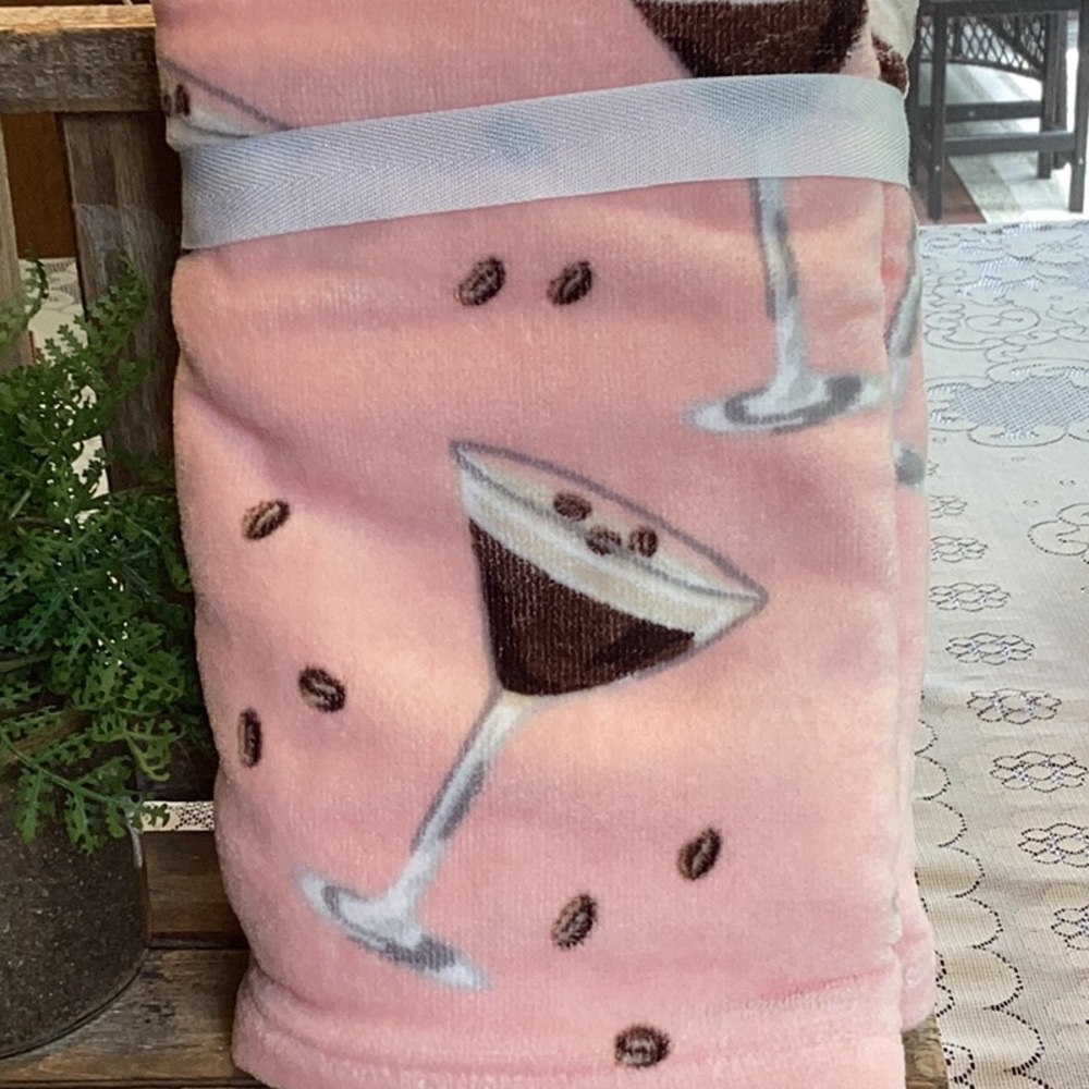 Deborah Connolly Espresso Martini Hand Towels - set of 2